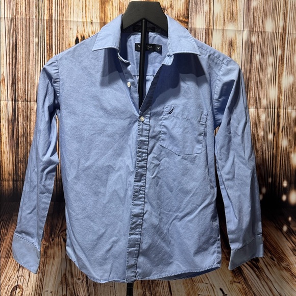 Nautica Light Blue Shirt - Picture 1 of 3